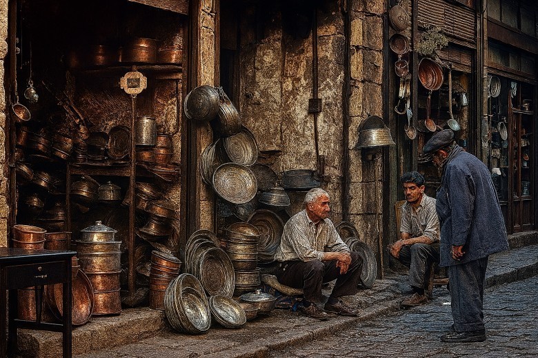 Bakırcılar Çarşısına en az bir kere gittim