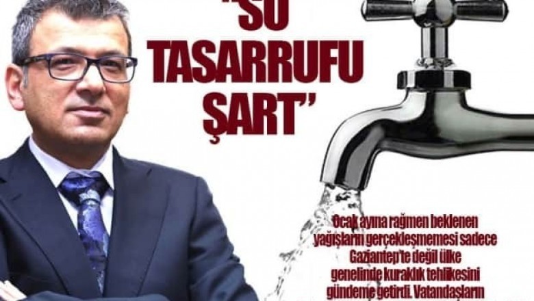 Gaziantep&rsquo;te Gereksiz Su T&uuml;ketimi: Neleri Boşa Harcıyoruz, Nasıl Azaltırız?