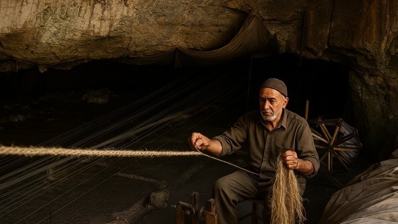 Gaziantep’te Yüzyılların İzini Taşıyan Kendir Üretimi Mağarası